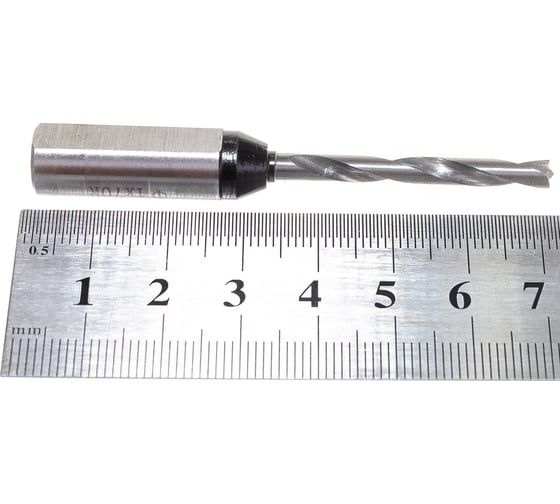 Сверло присадочное монолитное глухое (4x35x70 мм; S=10x35 мм; RH) ROTIS 414.0470R