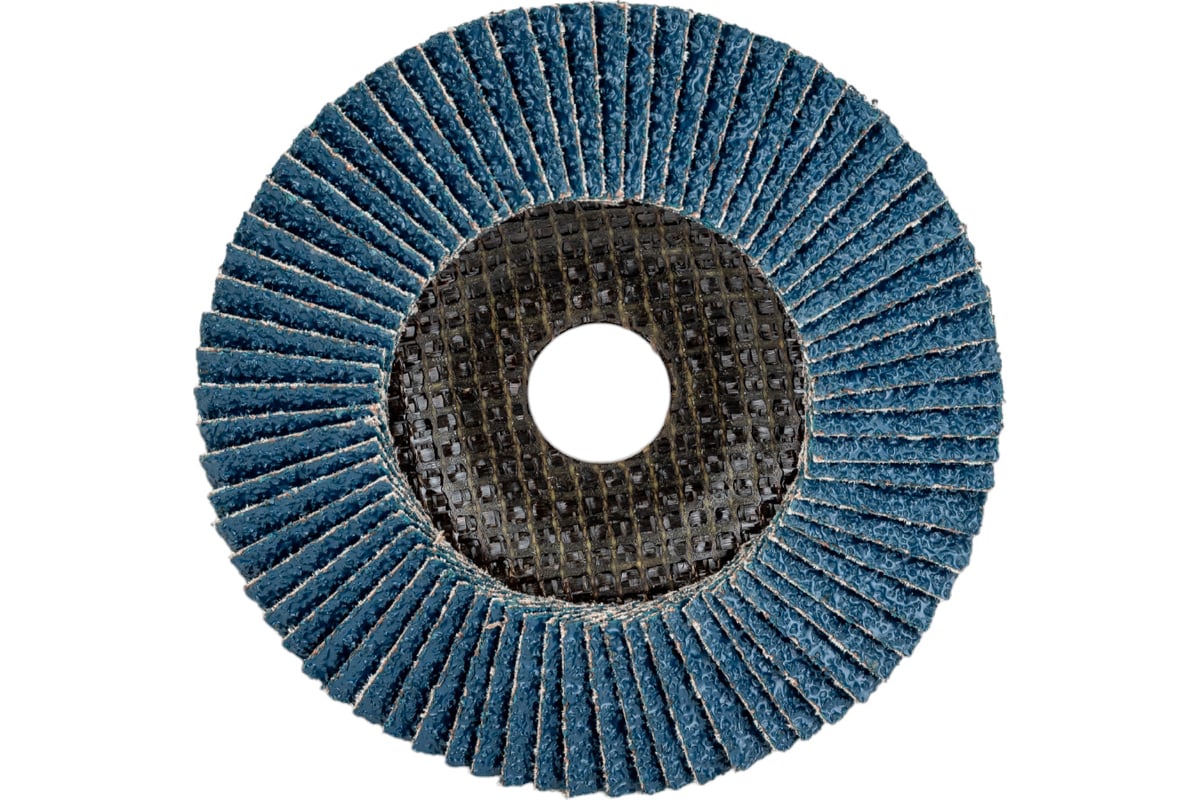 Круг лепестковый торцевой, угловой, цирконат 65% 125х22.2 мм, P-36 ABRAFORM AF-FLAP-CN-125-P36-ZR65