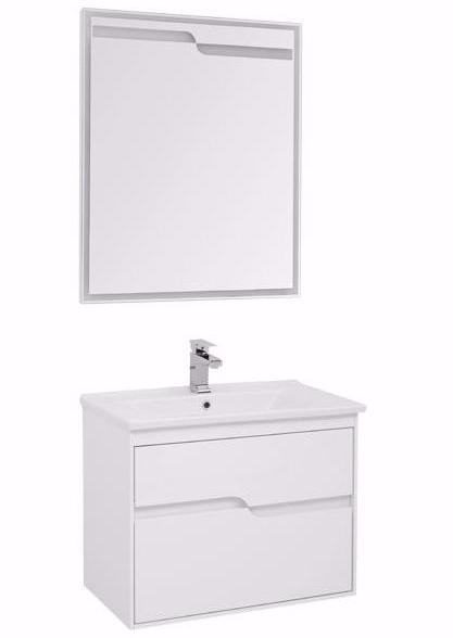 Мебель для ванной Aquanet Модена 75 см белый
