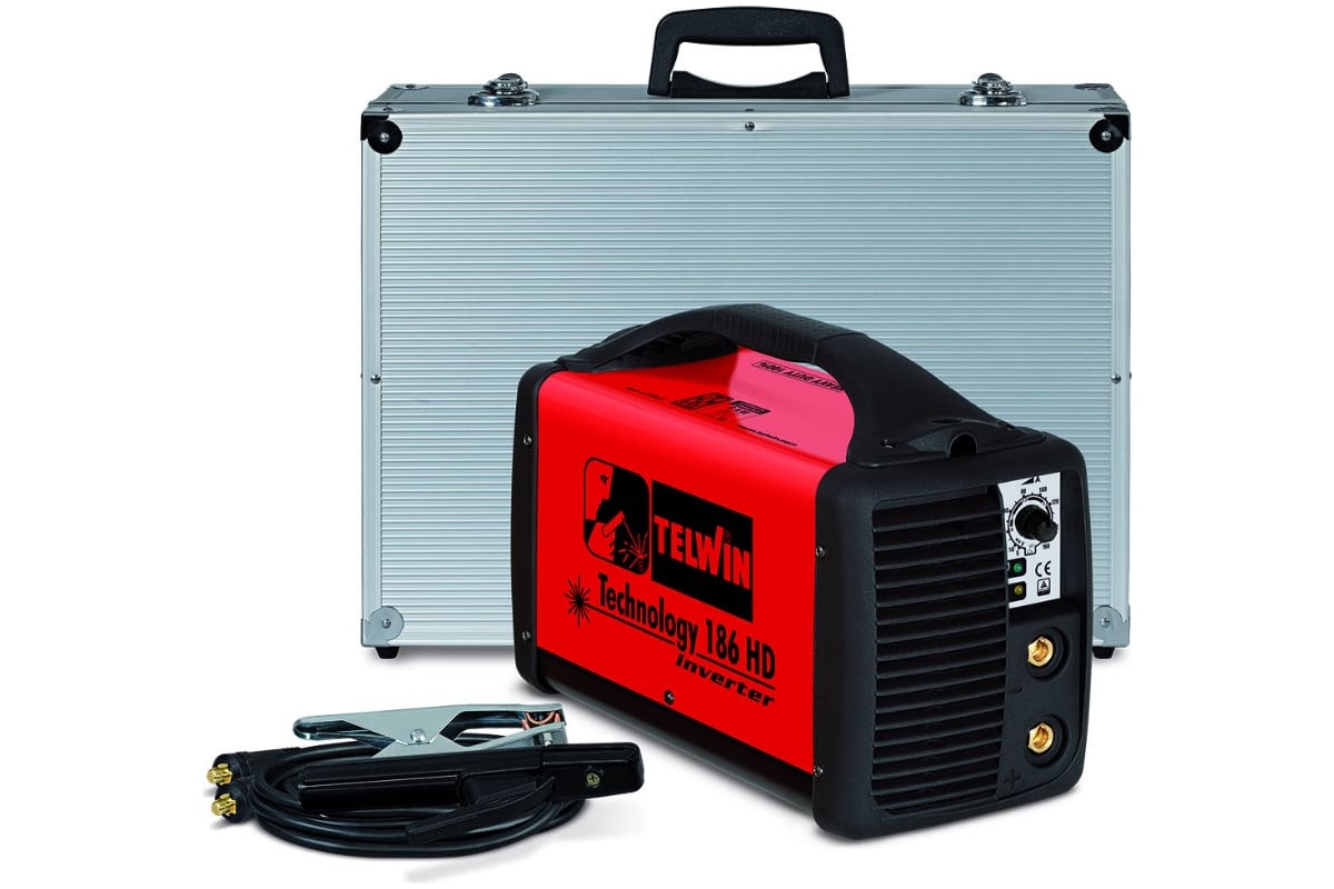 Сварочный аппарат Telwin TECHNOLOGY 186 HD ACX+ALU C.CASE 816205