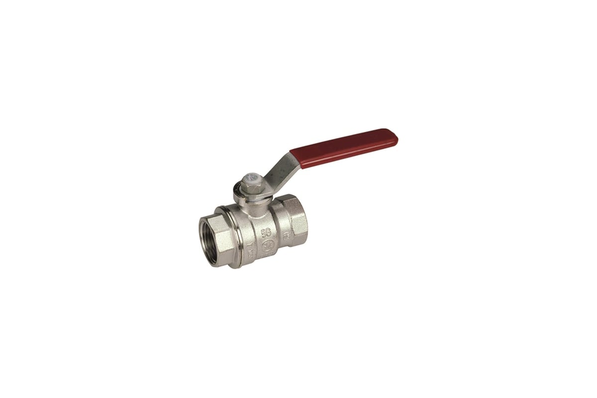 Шаровой кран Gekon хром, с вн./вн. резьбой 1 1/4", ручка-рычаг. GK 550 114