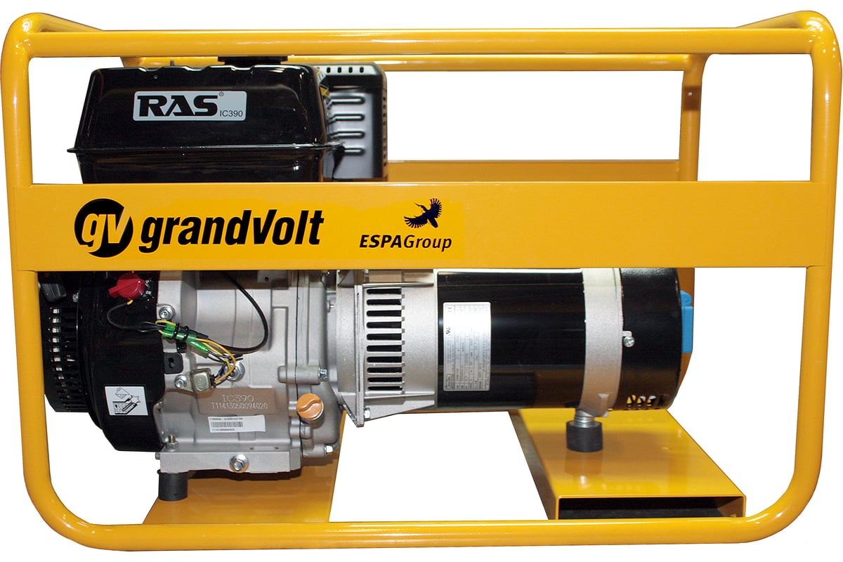 Бензогенератор Grandvolt GVI 6600 M 5000006134