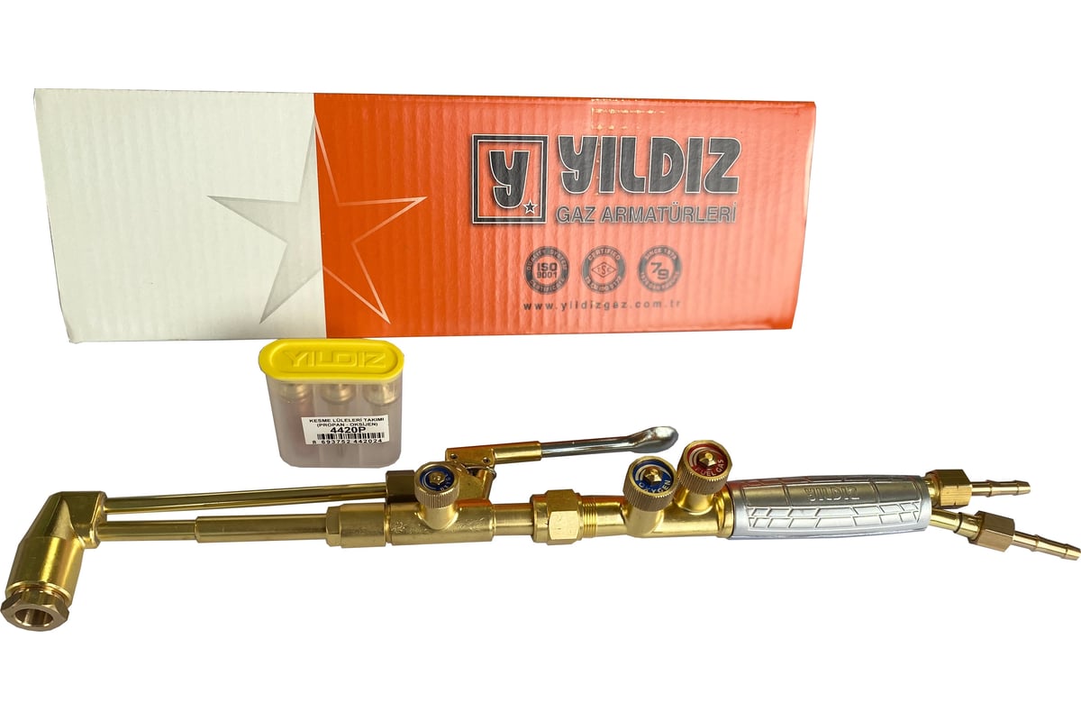 Пропановый резак YILDIZ рычажный, 3-100 мм GAZ 4416P