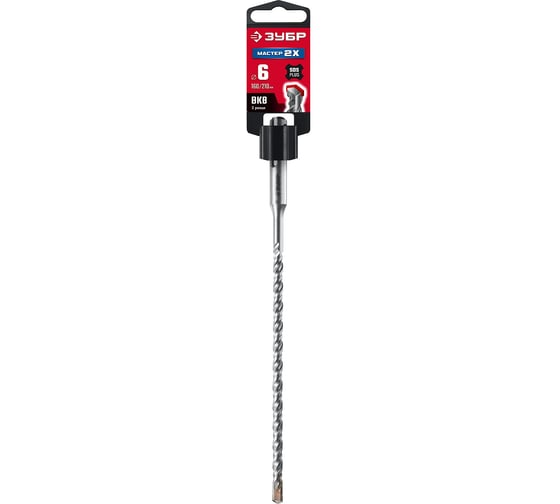 Бур SDS-plus Зубр Мастер-2Х 6x210 мм 29315-210-06_z01