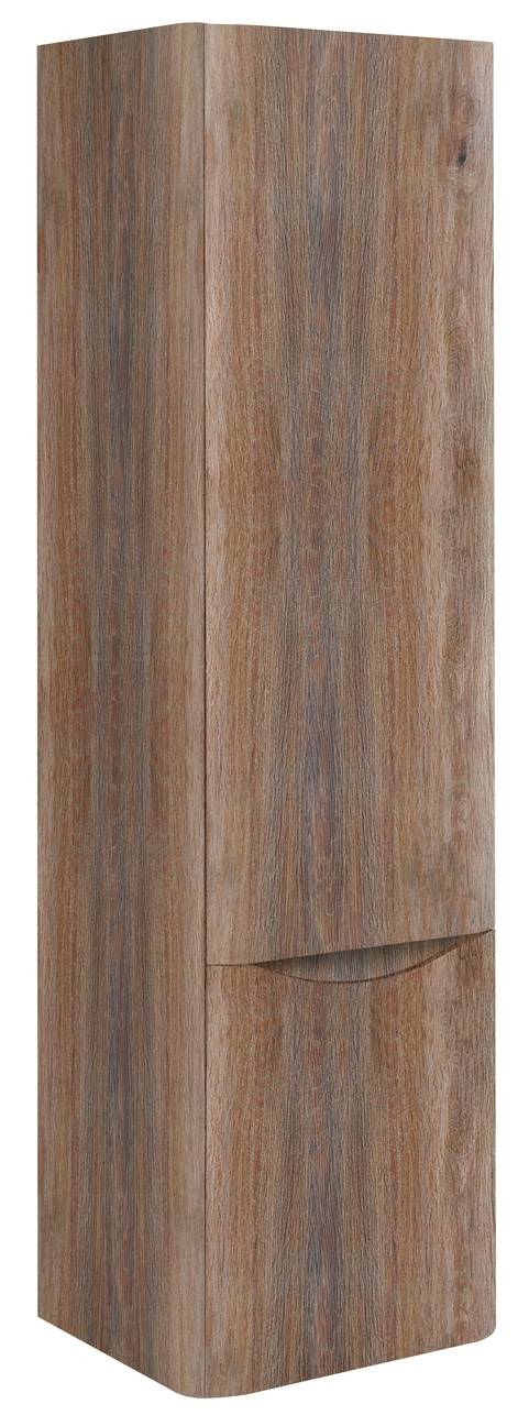 Шкаф пенал Руно Тоскана 35 см темное дерево, 00-00001420