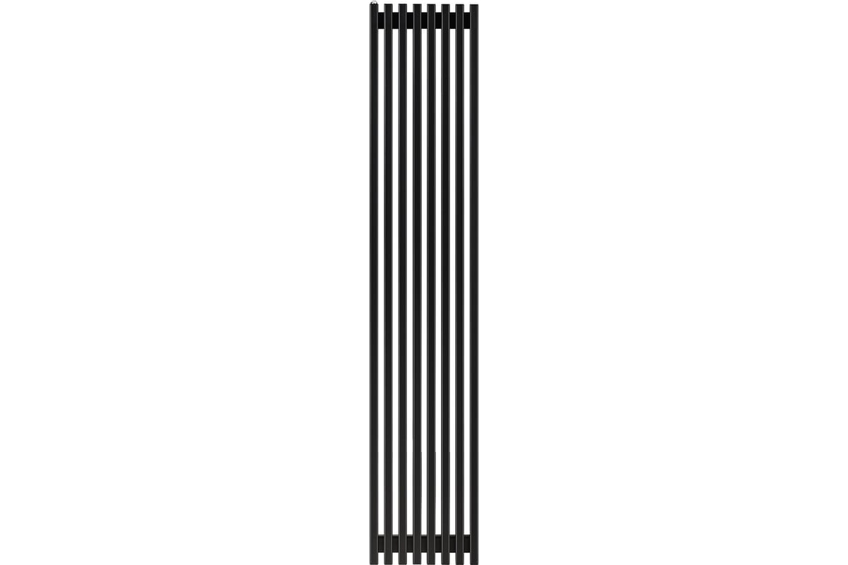 Вертикальный радиатор c боковым подключением, ARBIOLA Compact H 1800-63-08 HWN, RAL 9005 матовый черный 254603
