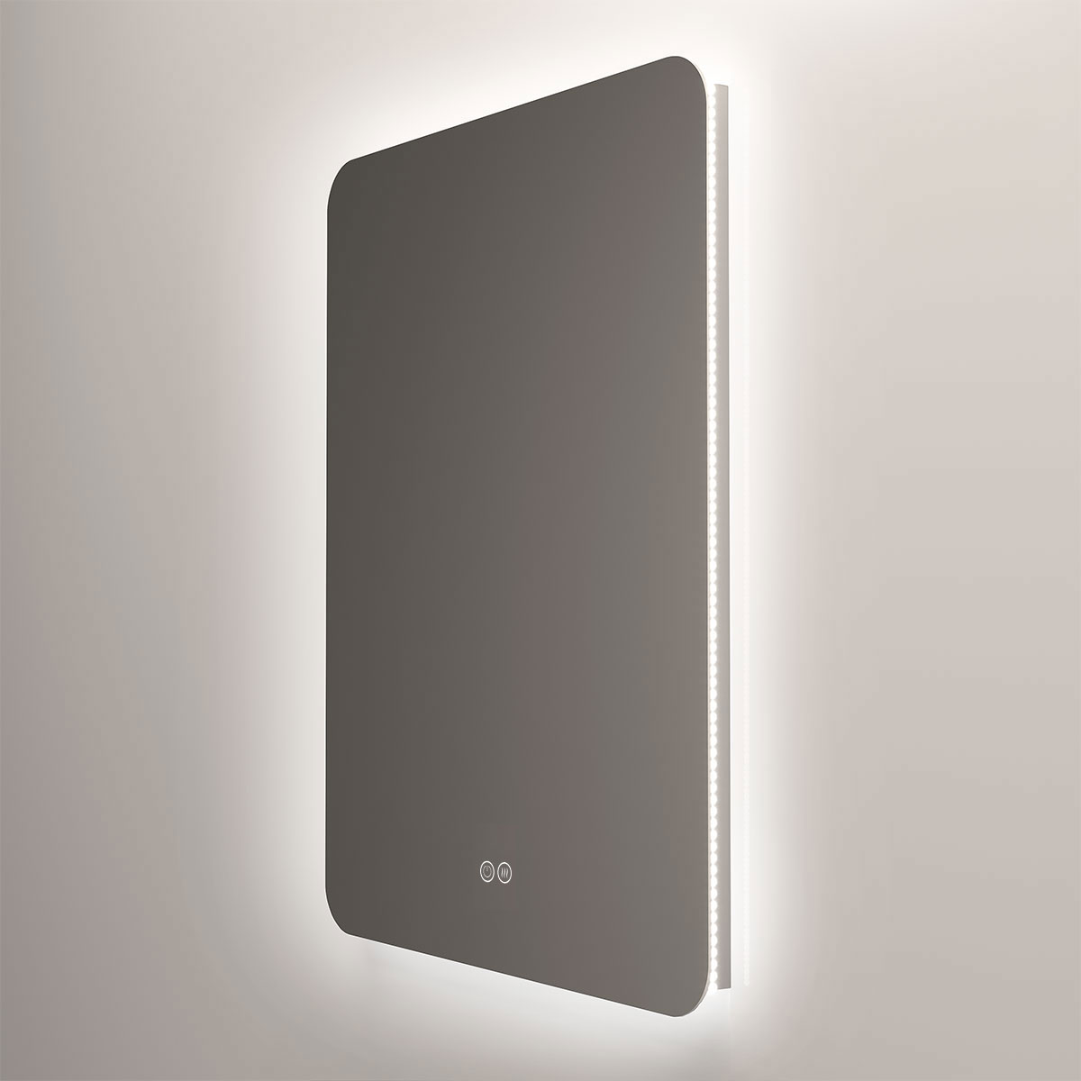 Зеркало Vincea VLM-3BE700-2 70x80 см, сенсорный выключатель, диммер, антипар Зеркало Vincea VLM-3BE700-2 70x80 см, сенсорный выключатель, диммер, антипар