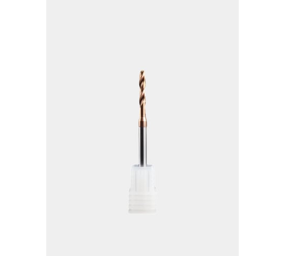 Сверло твердосплавное ц/х РОСИНСТРУМЕНТ 3.0x4х20x62 3D без подачи СОЖ TiSiN 330042062