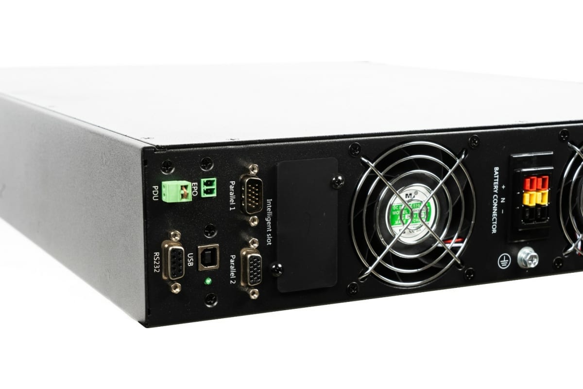 Источник бесперебойного питания Skat UPS 10 000 RACK 220В 9,0кВт 16 АКБ внешние On-Line синусоида ток заряда 10А 494