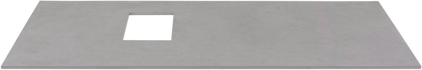 Столешница Allen Brau Infinity 120 см левая, dark grey structure, 1.21015.DG-S