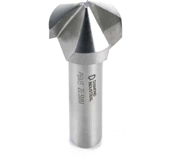 Зенковка по металлу 20,5 мм P6M5 конус 90 гр. DIN 335 Diamond Industrial DIDZM205