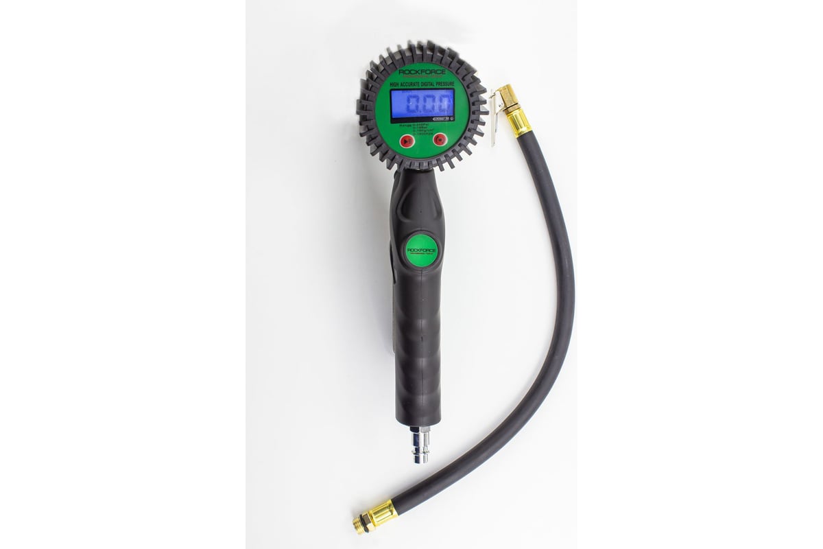Пистолет для подкачки шин с цифровым манометром Rockforce RF-23702(56274)