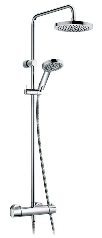 Душевая стойка Kludi Dual Shower System A-QA 6609505-00, термостат