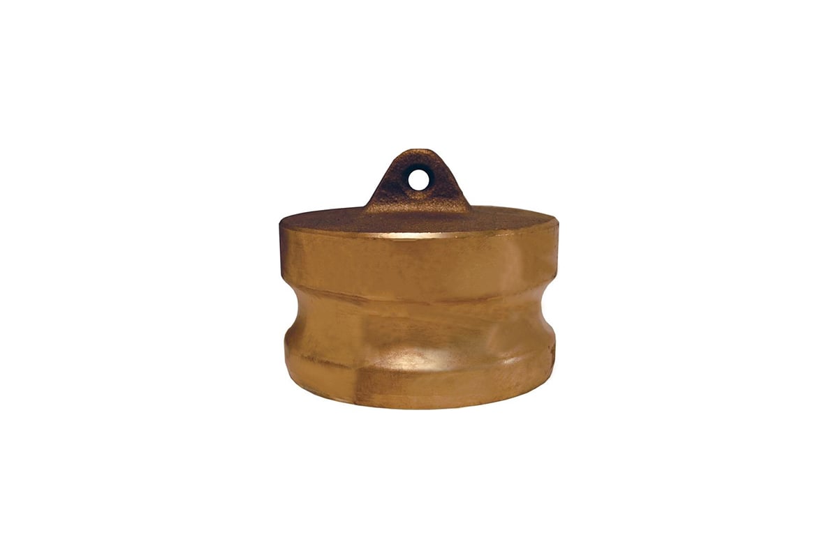 Камлок типа DР (заглушка для розетки; 38 мм-1 1/2"; латунь) TITAN LOCK TL150DPBR