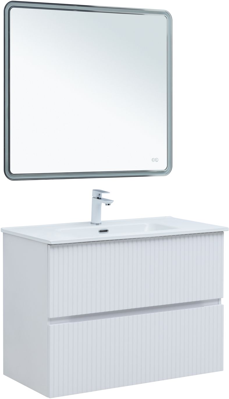 Тумба с раковиной Aquanet Джейн 90 см Тумба с раковиной Aquanet Джейн 90 см