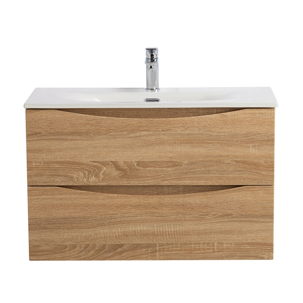 Мебель для ванной BelBagno Marino-Cer-Mini 80 см Rovere Bianco