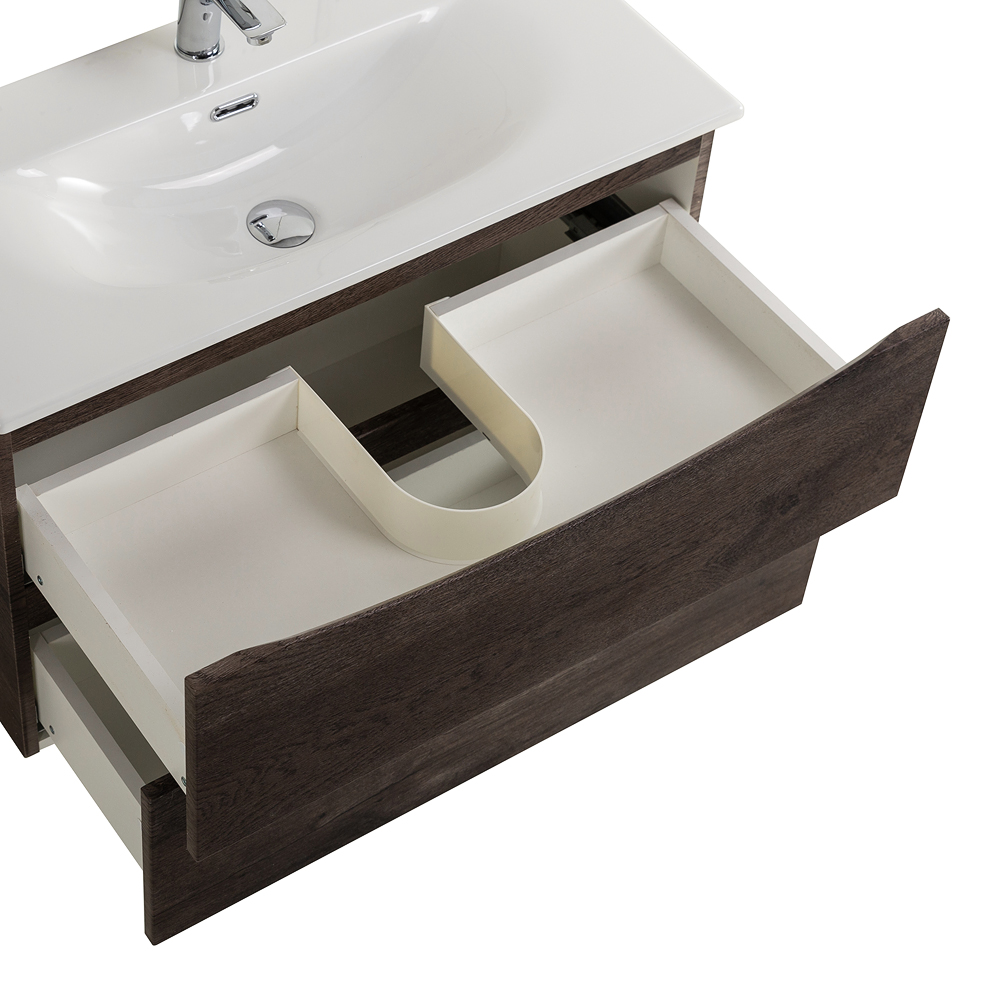 Мебель для ванной BelBagno Marino-Cer-Mini 80 см Rovere Nature Grigio