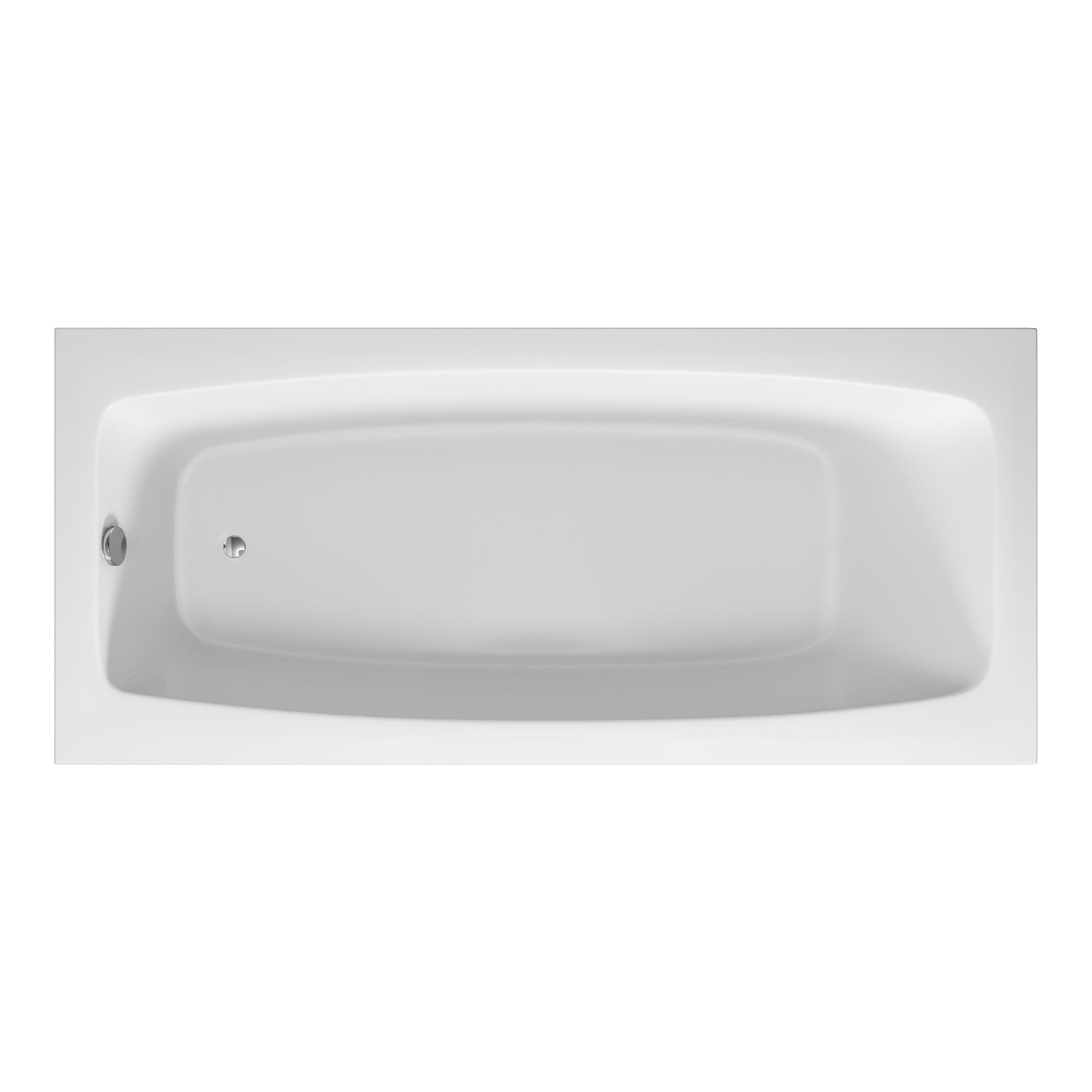 Акриловая ванна Vincea VBT-2S180 180x80 белый