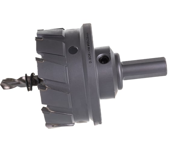 Коронка по металлу HM (68х28 мм; хвостовик 13 мм; комплект) D.BOR HS-HM-28-068-T