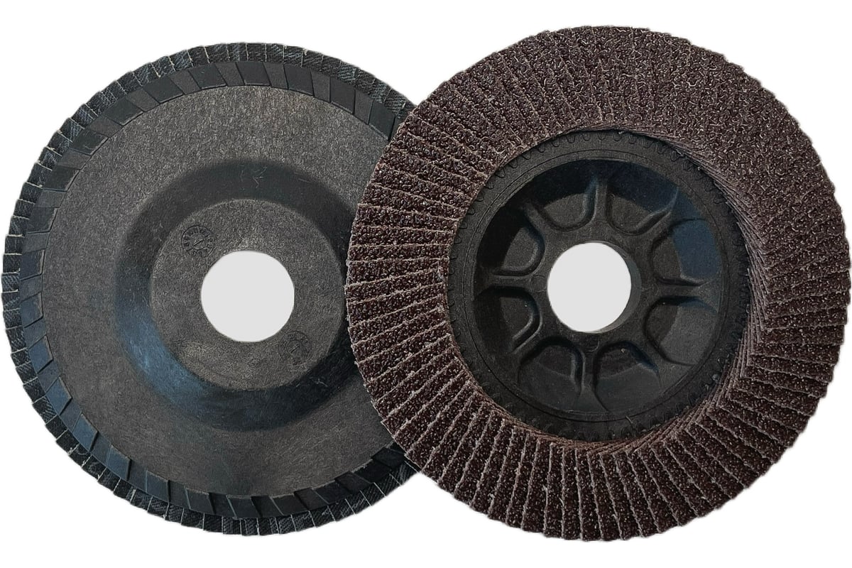 Лепестковый шлифовальный круг гибкий 125 мм, P60, 10 шт Vitatools FD-P-15000-125-P60-10
