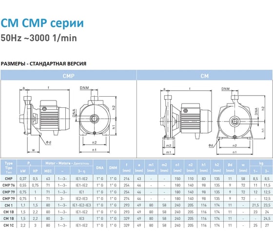 Насос SAER CM 1C 400V 100548165