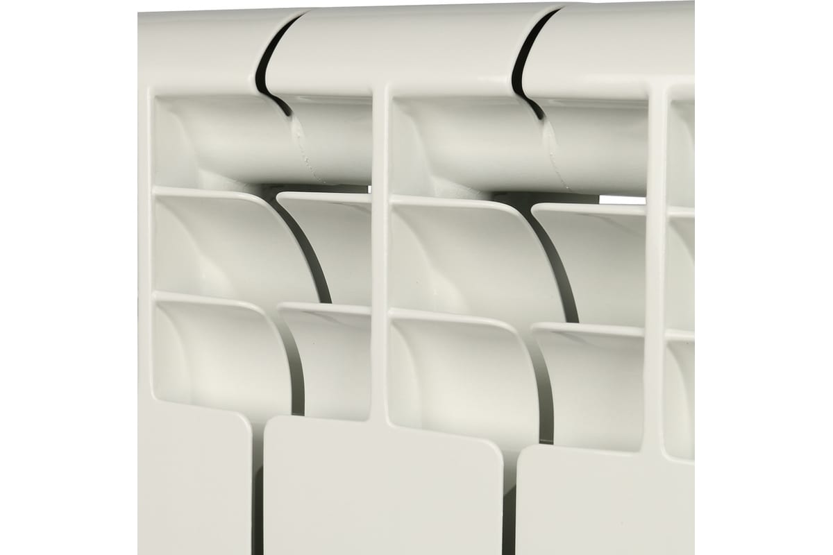 Алюминиевый радиатор Rommer Profi 500 AL500-80-80-100 8 секций RAL9016 82484