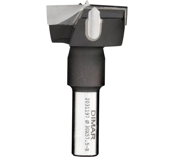 Сверло чашечное правое (30x55.5х57.5 мм; хвостовик 10x26 мм присадка) Dimar 2031197