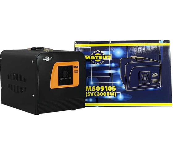 Стабилизатор напряжения Mateus SVC-3000VA MS09105