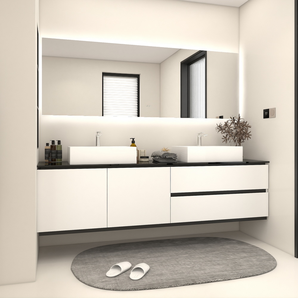 Мебель для ванной Orans BC-6023-1800 180 см белый глянец