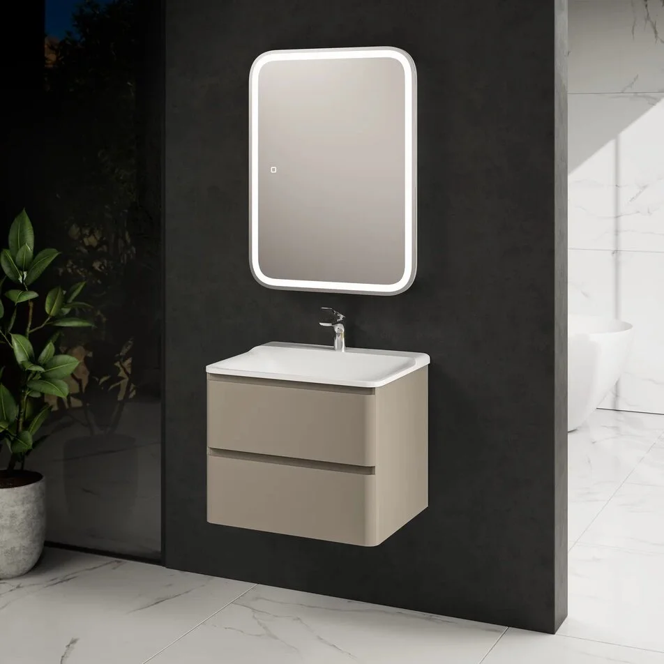 Тумба с раковиной AQUAme S4 60 см