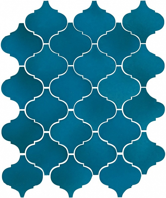 Керамическая плитка Kerama Marazzi Арабески Майолика синий 26х30 см, 65007