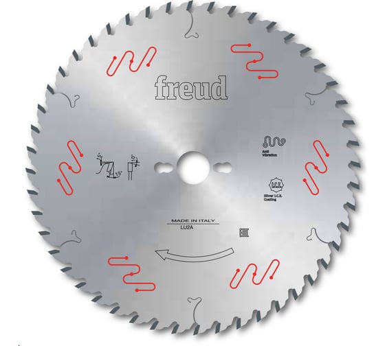 Диск пильный по дереву 170x3.2x40 мм, Z32, HM Freud Lu2A 0502