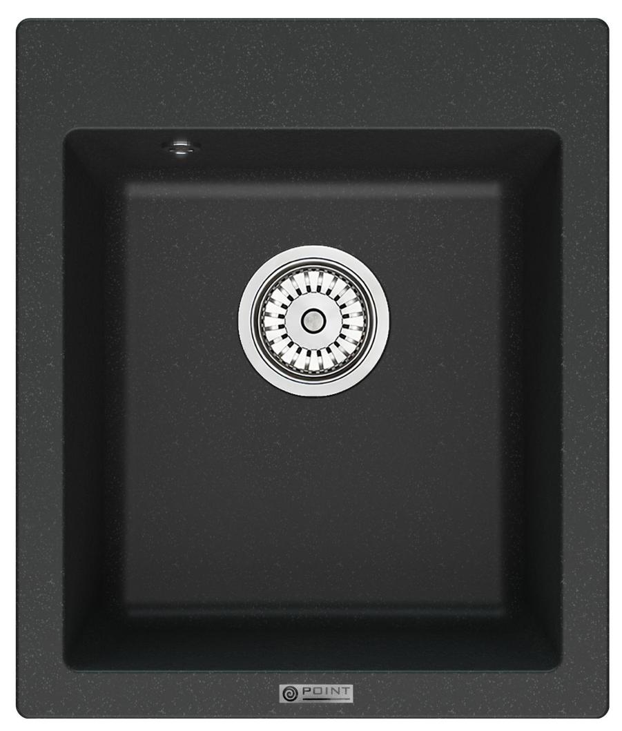 Кухонная мойка Point Динара PN3004B 42 см черный