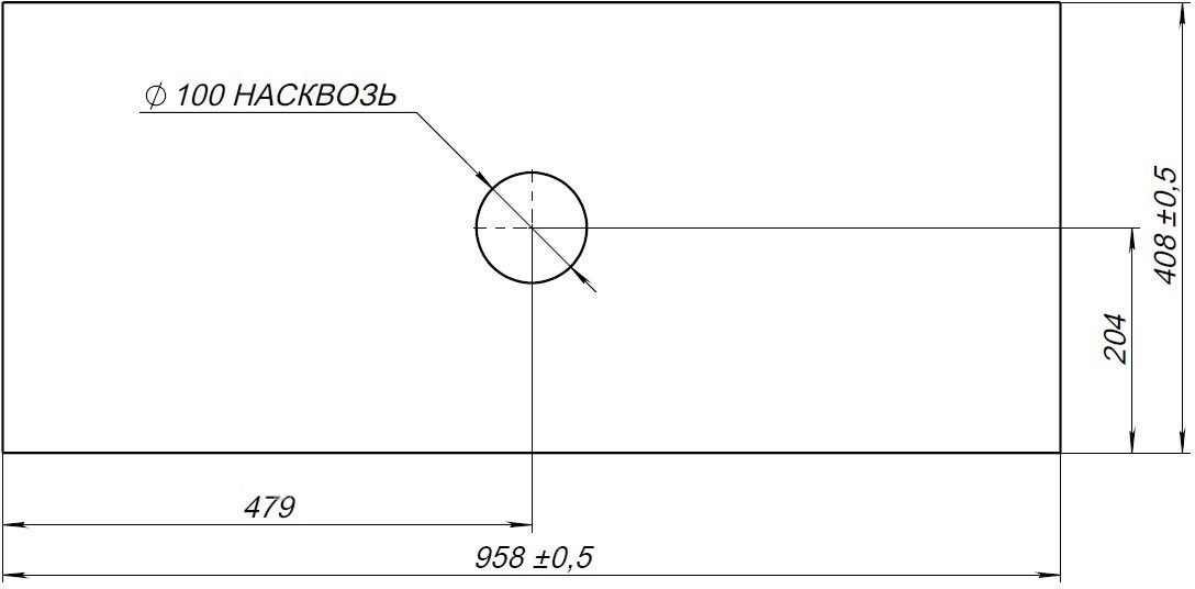 Столешница Allen Brau Priority 100 см graphite, 1.31011.G