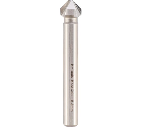 Зенковка H-Tools 90градусов 8.3мм HSSE-Co5 3z DIN335C L-50мм 796083EHT