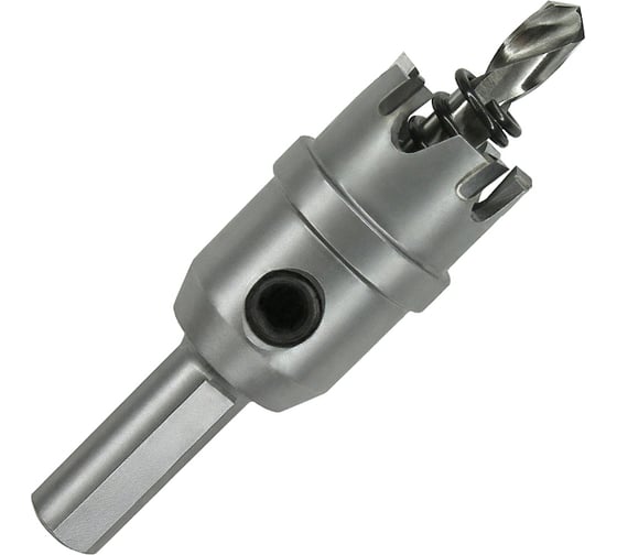 Коронка по металлу HM (21х12 мм; хвостовик 10 мм; комплект) D.BOR HS-HM-12-021-T