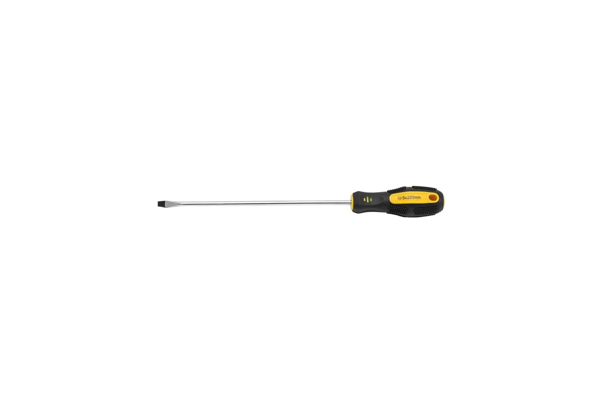 Отвертка шлицевая Pobedit Expert Cr-V, SL5х200 мм 2561520