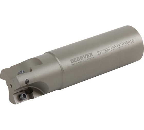 Фреза концевая Standard D=32 мм, dхв=32 мм, 90°, 3 кромки Debever Machining Solutions DB-S-EP290S32D32Z03AP16