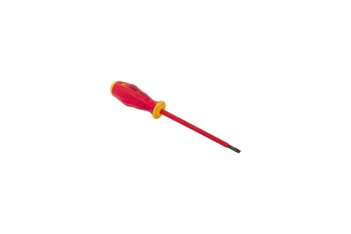 Отвертка EKF Professional SL5.5x1 мм, VDE 1000В sl-5.5-1-pro-in