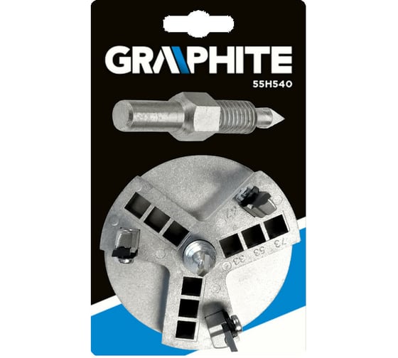 Сверло для плитки 33, 53, 67, 73 мм Graphite 55H540