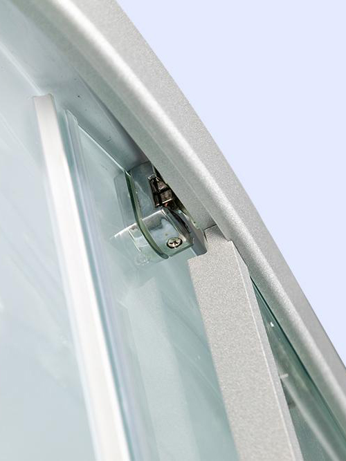 Душевая кабина WeltWasser WW500 WERRA XL 902 90x90 хром, прозрачное 10000014047
