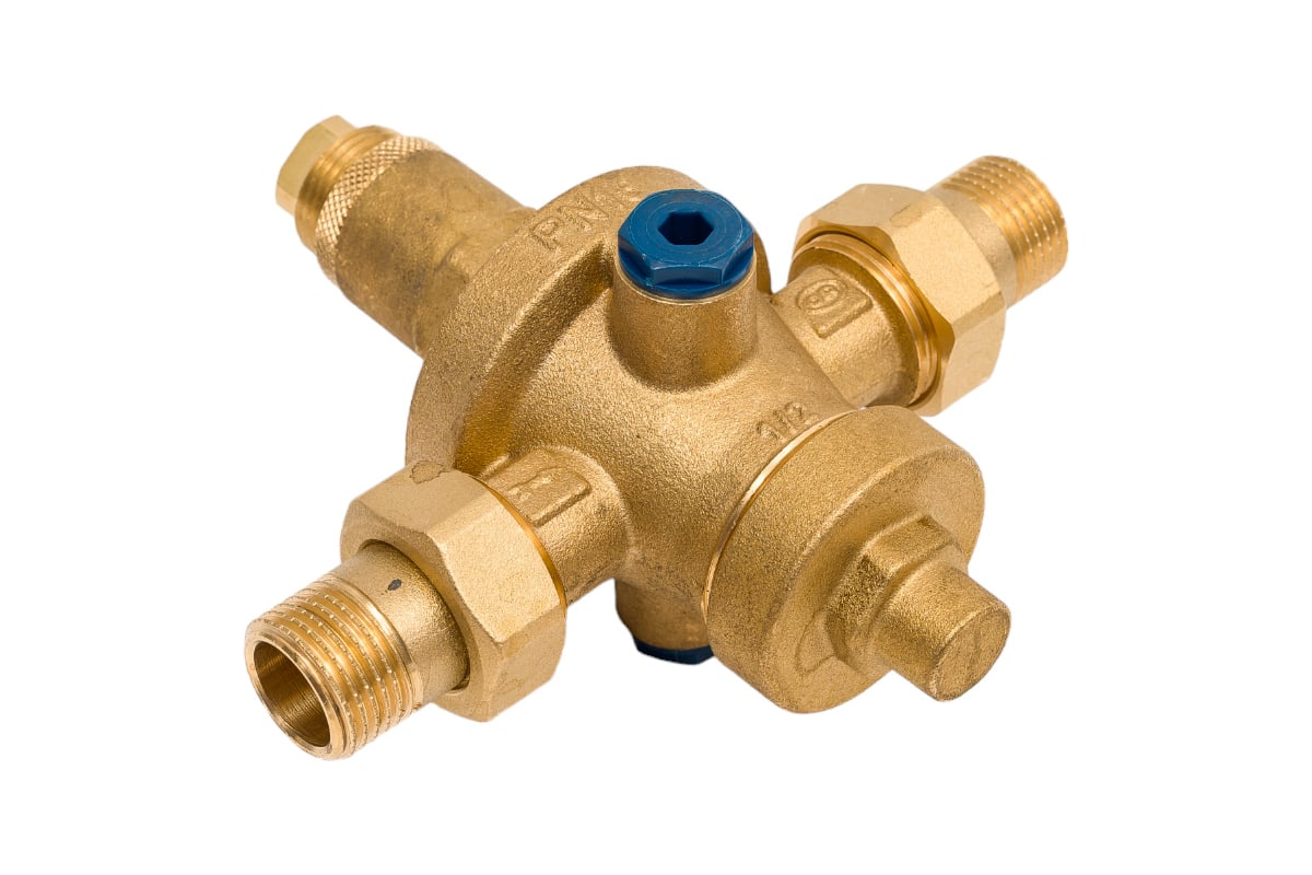 Редуктор давления Honeywell EXPORT мембранного типа PN16, 1/2", RIO наружная реззьба OR 0228.015