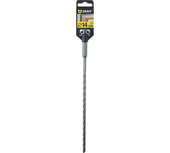 Бур по бетону (14х200х260 мм; SDS-plus) GRAFF GSPD14260