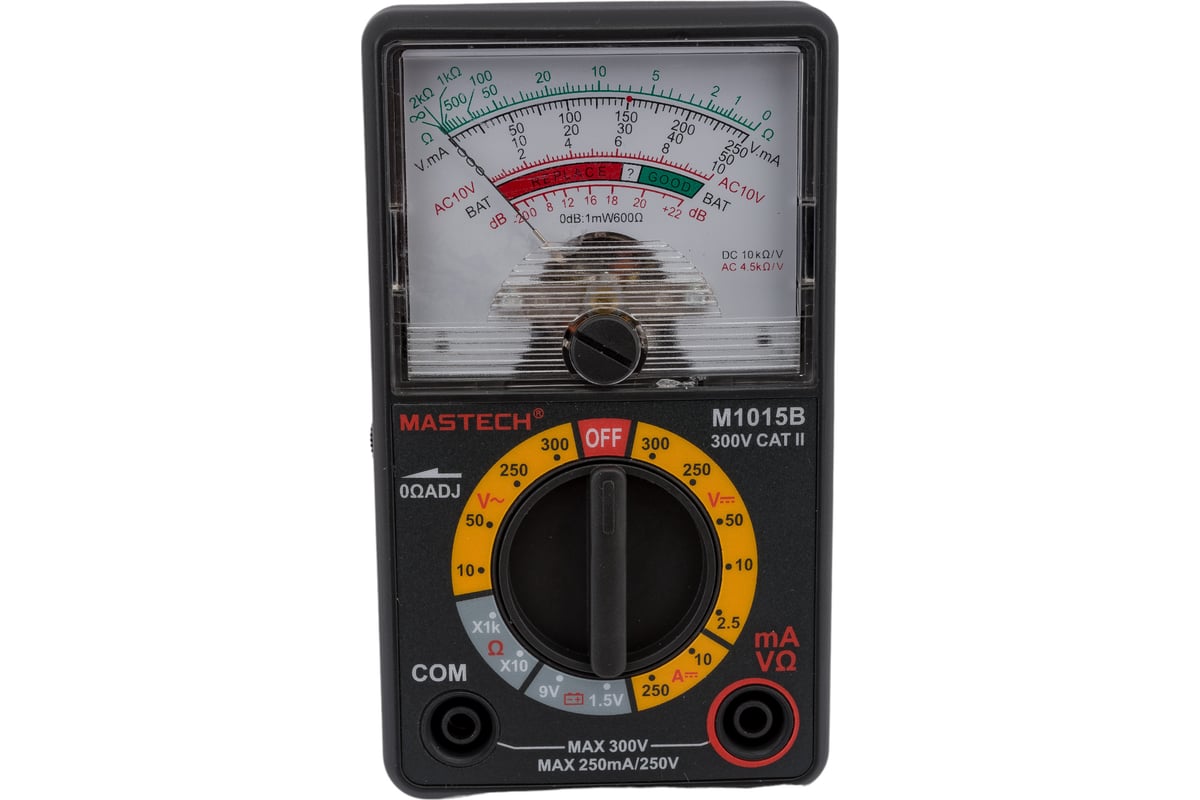Стрелочный мультиметр Mastech M1015B 00-00000747