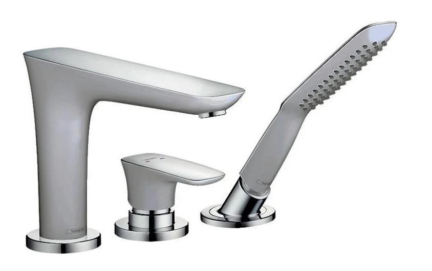 Смеситель на борт ванны Hansgrohe PuraVida 15432000 хром