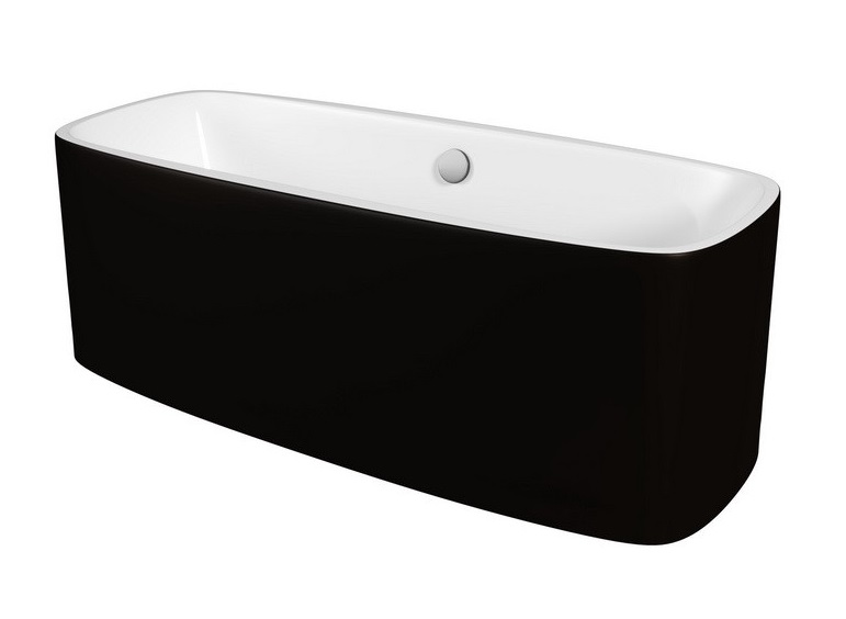 Акриловая ванна Grossman Forta GR-2801 Black 150x75 черный