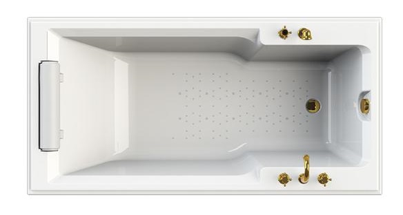 Акриловая ванна Fra Grande Руссильон 180x90 встраиваемая