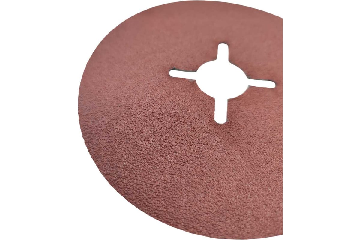 Фибровый круг Long Abrasive AF 561 оксид алюминия, 125x22,23мм, P80, 10 шт D11016-10