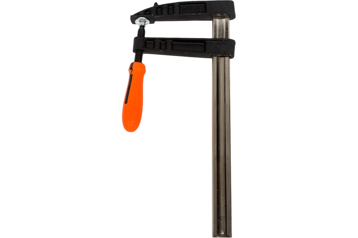 Струбцина Neo Tools усиленная, тип F, 120 x 300 мм, двухкомпонентная рукоятка 45-453