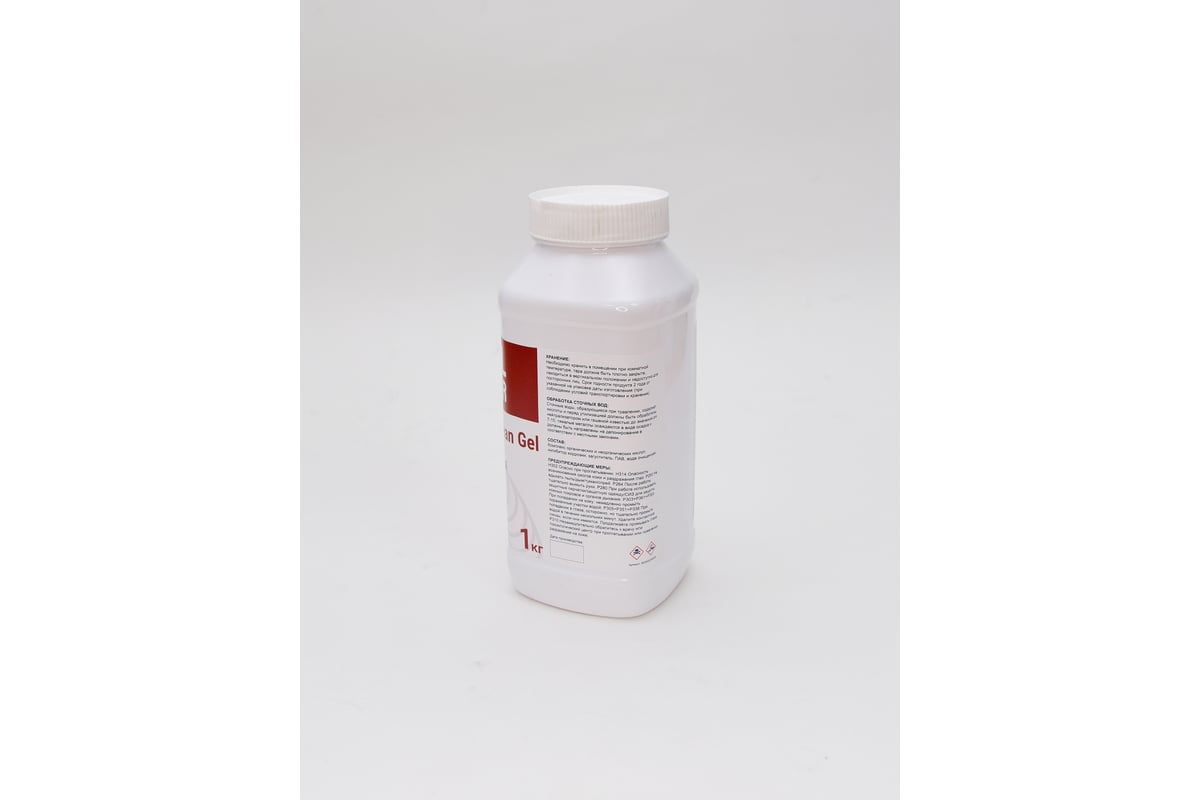 Паста для травления InoxClean Gel 1 кг SteelGuard MCSGICG0001